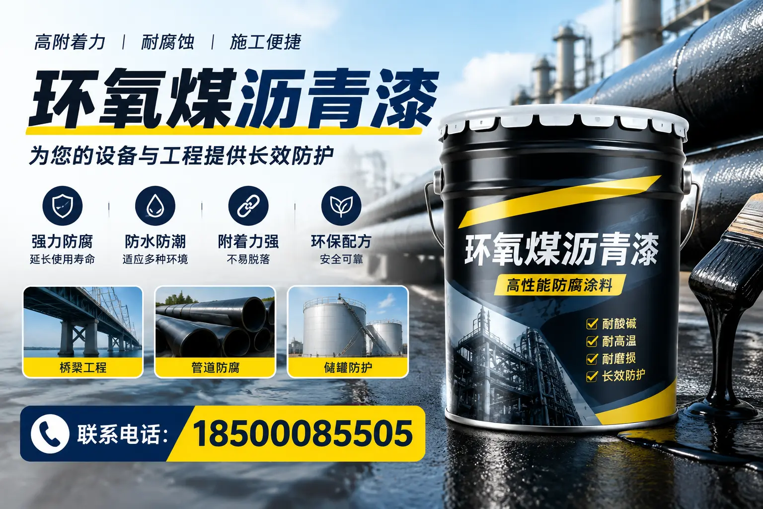 环氧煤沥青漆与其他涂料的对比分析，助力景德镇企业决策
